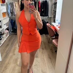 Skort and vest set  available size Small, medium and large